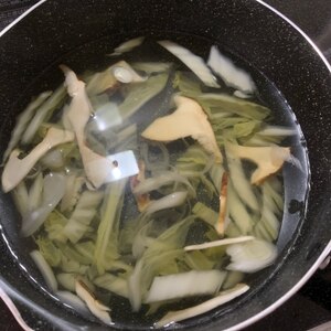 松茸のお吸物